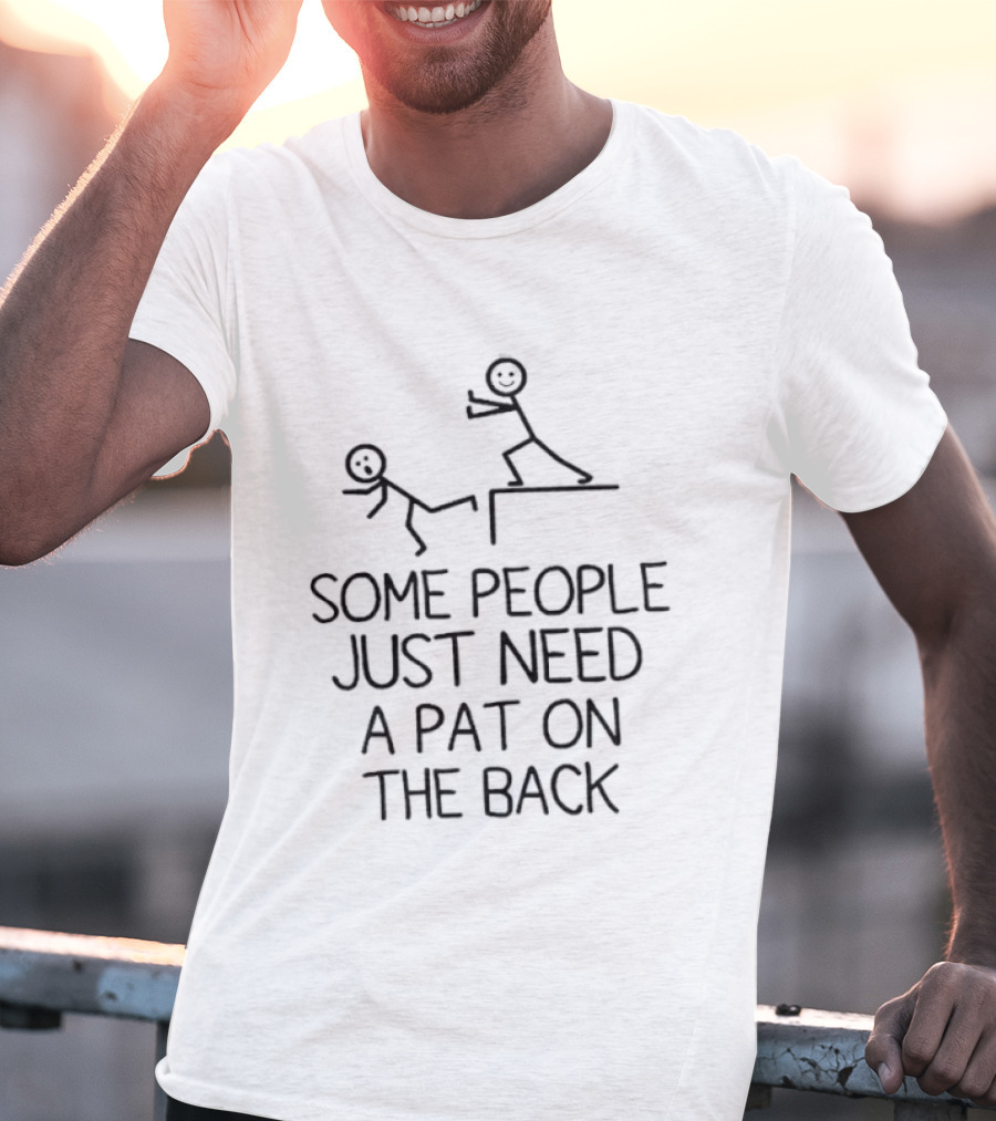 Some People Just Need A Pat On The Back With Woody Woodpecker Mallet T-Shirt