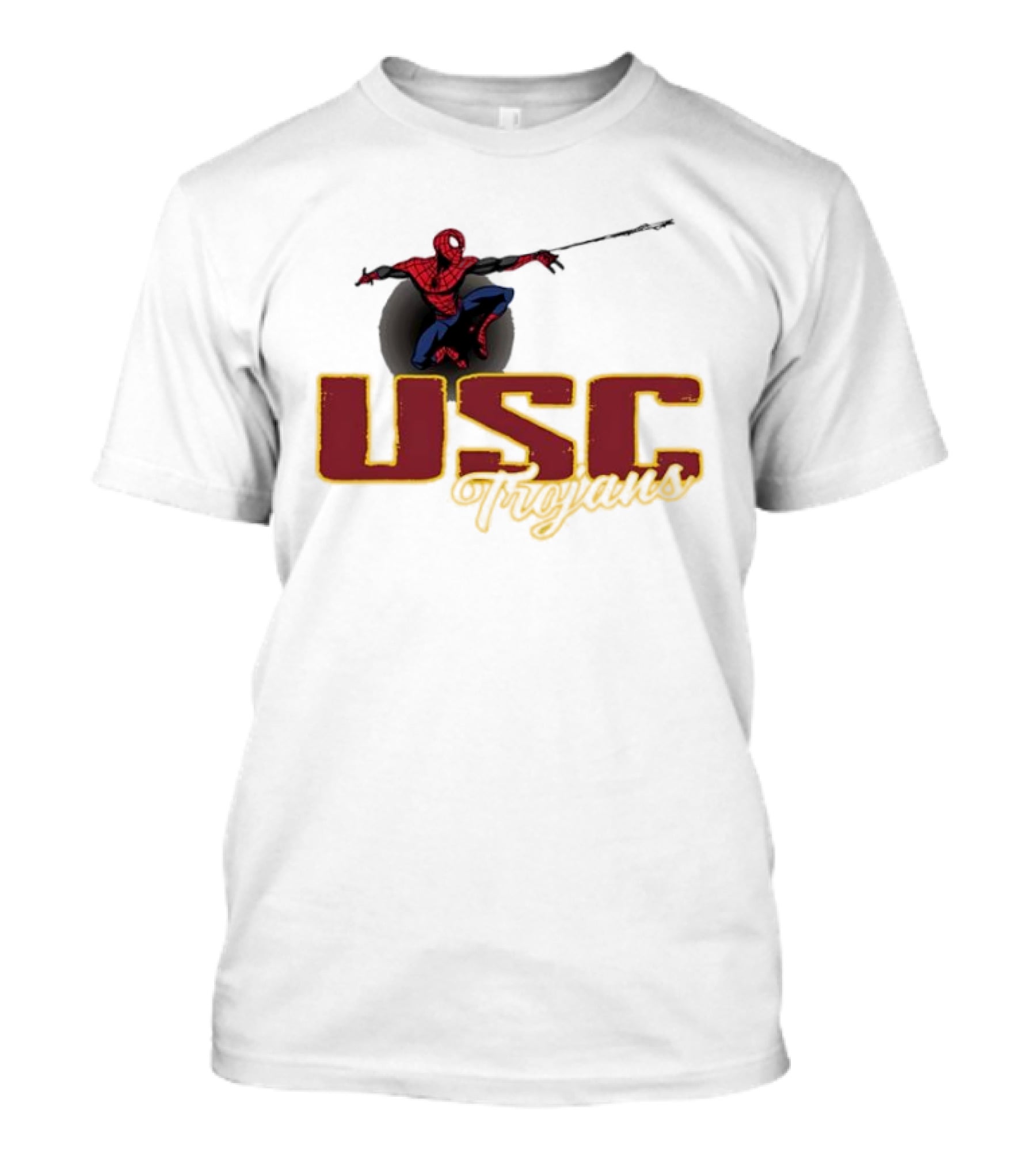 USC Trojans Marvel Spider Man Collaboration T-Shirt