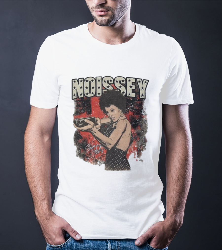 Noissey Coffy 1973 Retro Movie Character Print T-Shirt