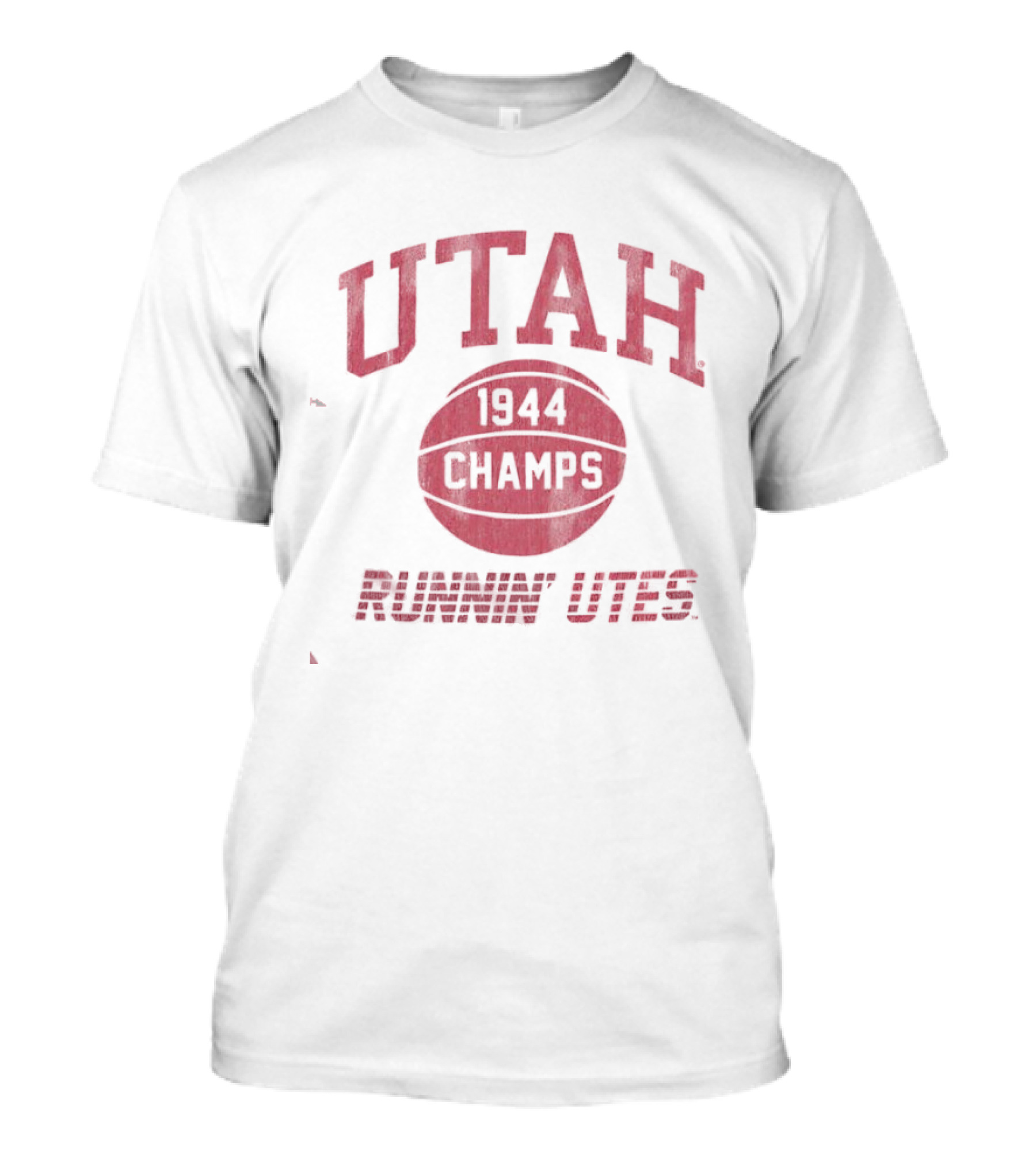 Utah 1944 Champs Runnin' Utes Victory Celebration T-Shirt