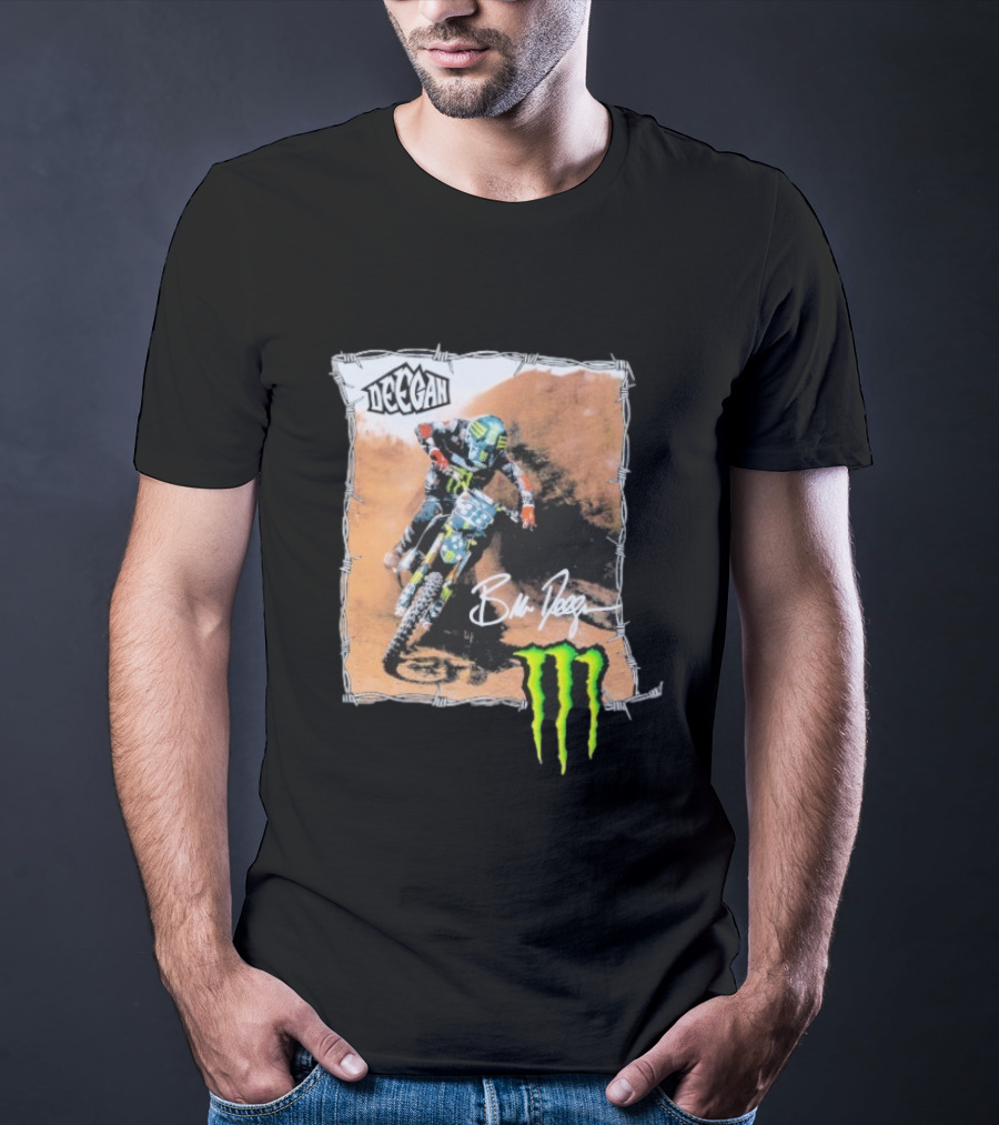 Deegan Monster Energy Motocross Barbed Wire T-Shirt