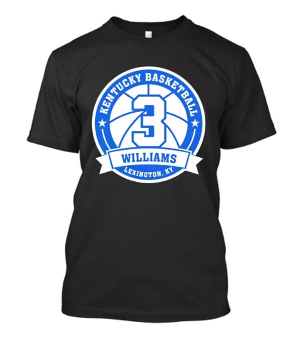 Kentucky Basketball 3 Williams Lexington KY T-Shirt