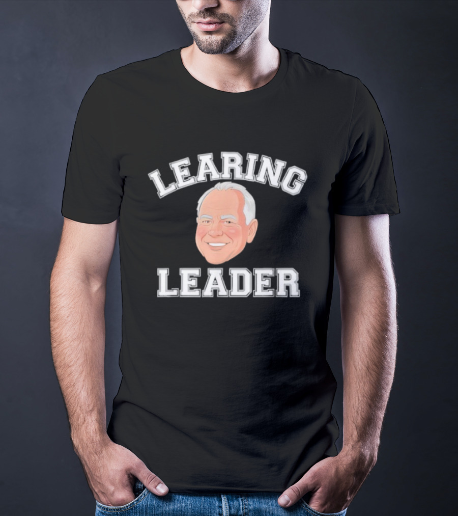 Learning Leader Tim Walz Minnesota Quality Learning Center Heart T-Shirt