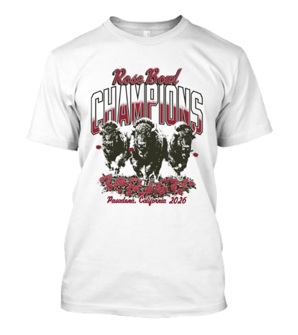 Rose Bowl Champions Pasadena California 2026 T-Shirt