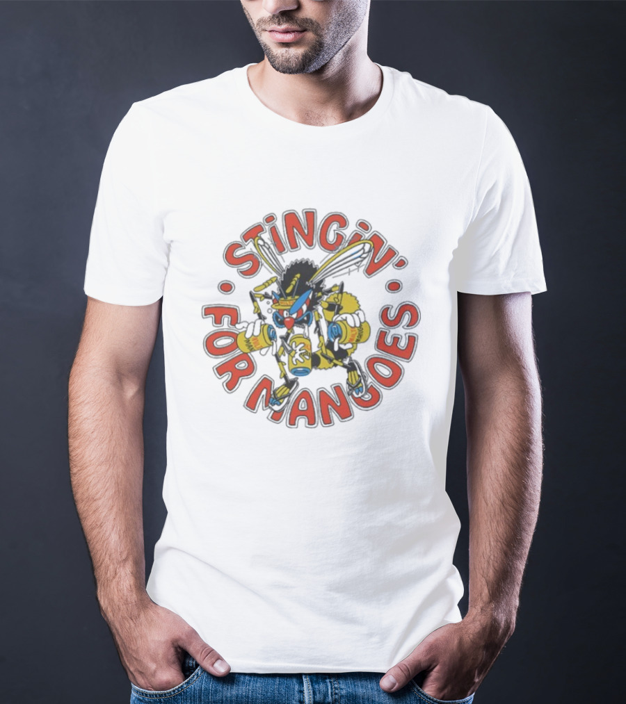 Stingin' For Mangoes Milton Mango Beer Can Bandit T-Shirt