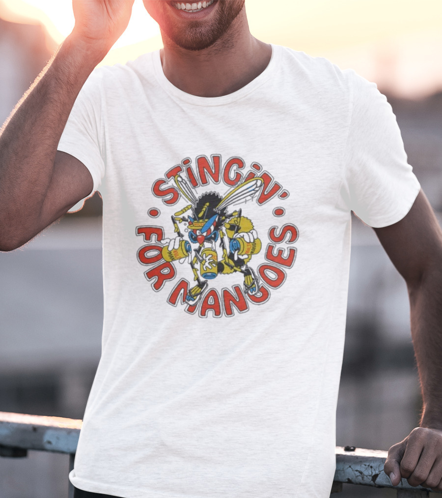 Stingin' For Mangoes Milton Mango Beer Can Bandit T-Shirt