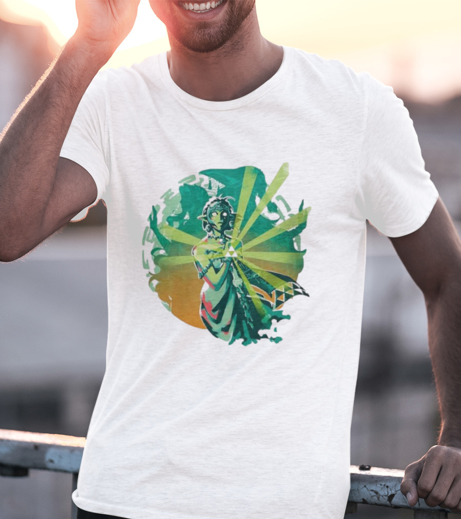 Princess Zelda Zeldathon Mythos Series Tears Of The Kingdom Iconic Fantasy Adventure T-Shirt