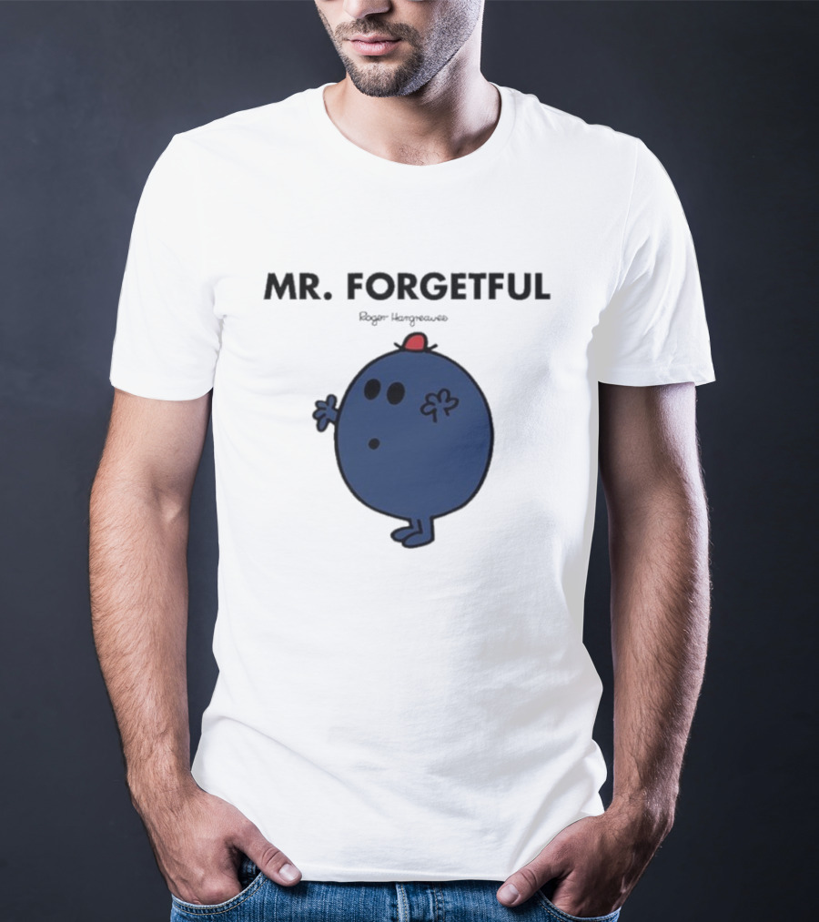 Mr. Men Little Miss Mr. Forgetful Roger Hargreaves T-Shirt