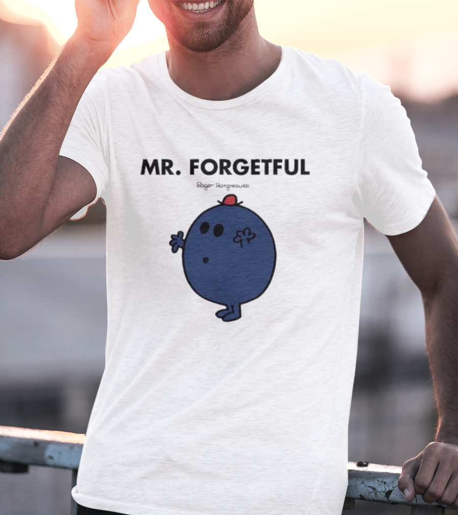 Mr. Men Little Miss Mr. Forgetful Roger Hargreaves T-Shirt