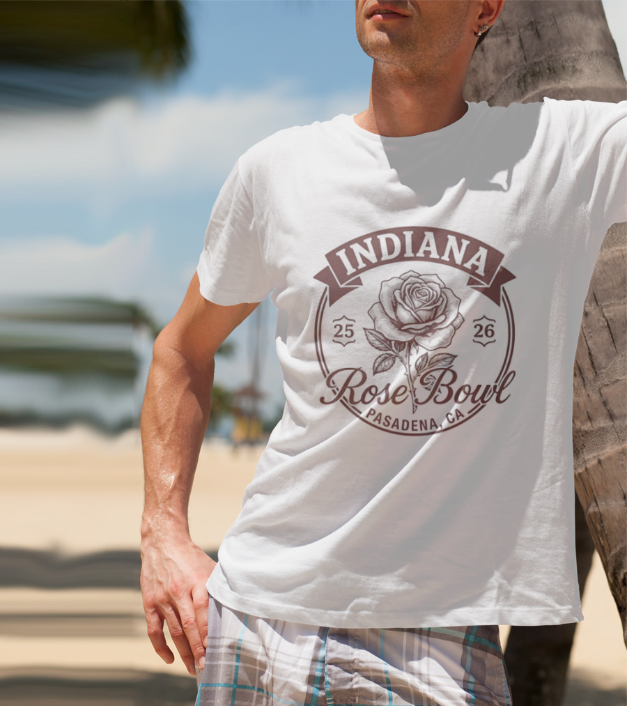 Indiana Rose Bowl Pasadena CA 2025 2026 T-Shirt