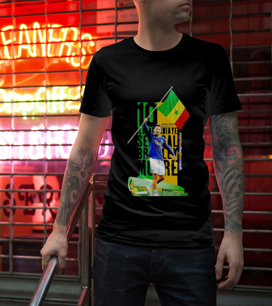 Iliman Ndiaye Everton Senegal Bramley Moore Stadium T-Shirt