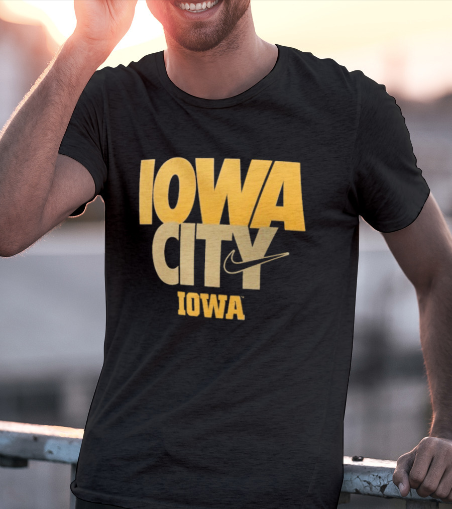 Iowa City Nike Iowa Hawkeyes T-Shirt