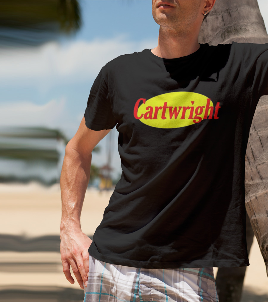 Cartwright Seinfeld Yellow Oval Iconic T-Shirt