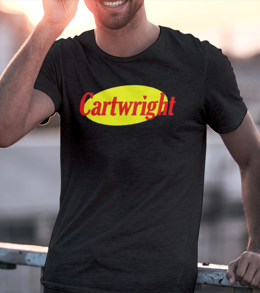 Cartwright Seinfeld Yellow Oval Iconic T-Shirt