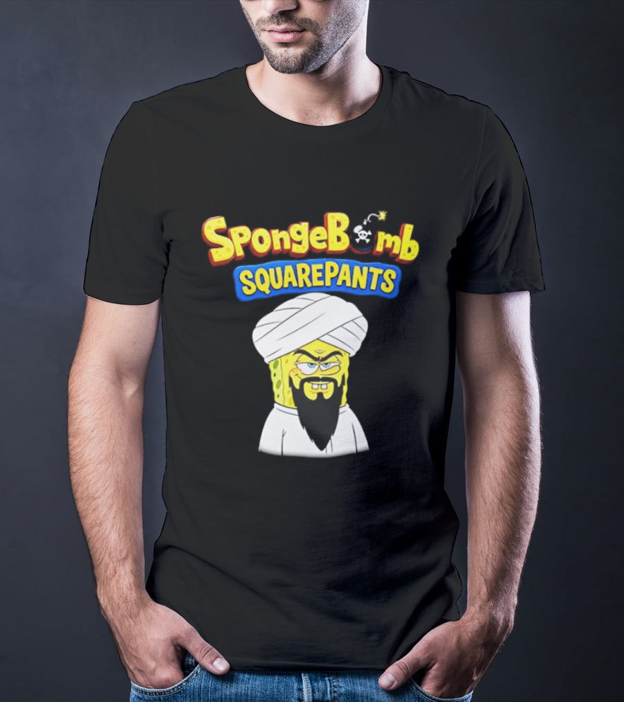 Squarepants Osama Bin Laden Sponge T-Shirt