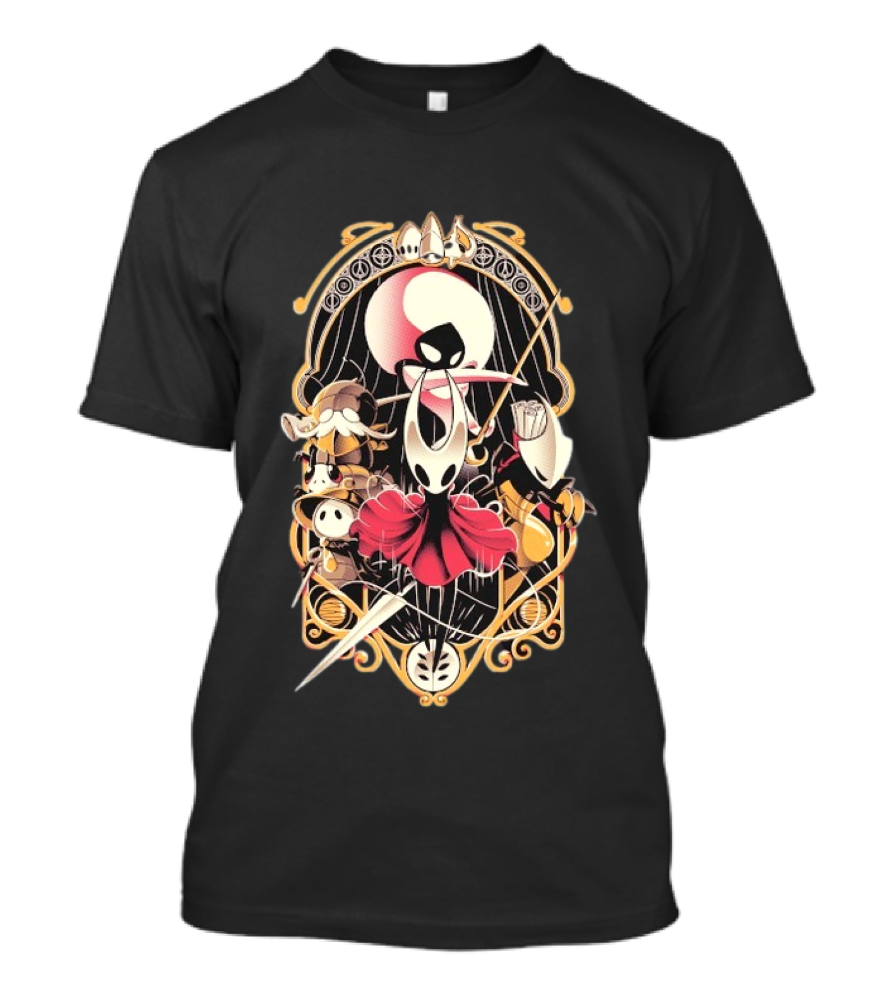 Hollow Knight Silksong Art Nouveau AGDQ 2026 Game T-Shirt