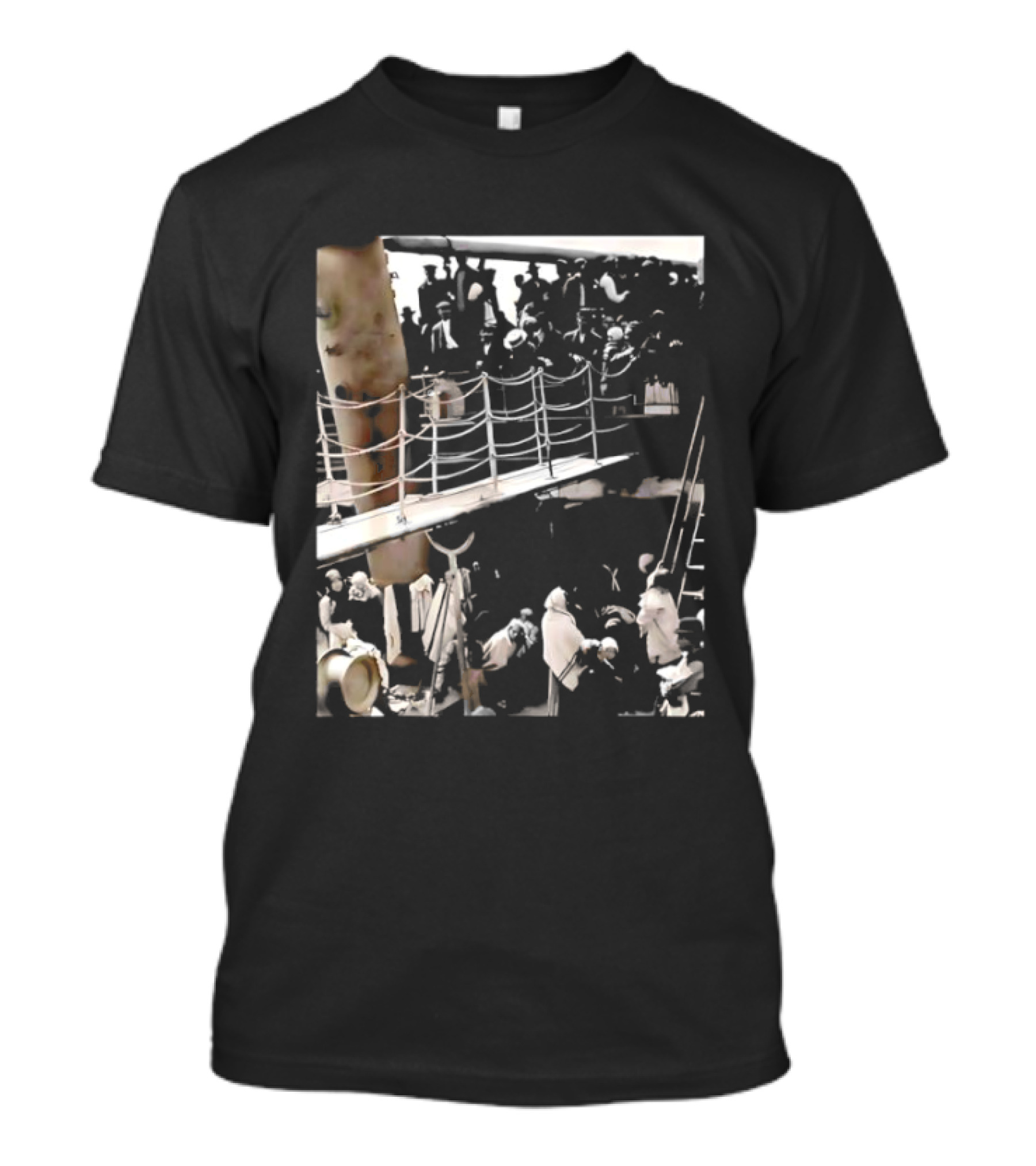 The Steerage Alfred Stieglitz Iconic Photographic Image Steamship Passengers 20th Century T-Shirt