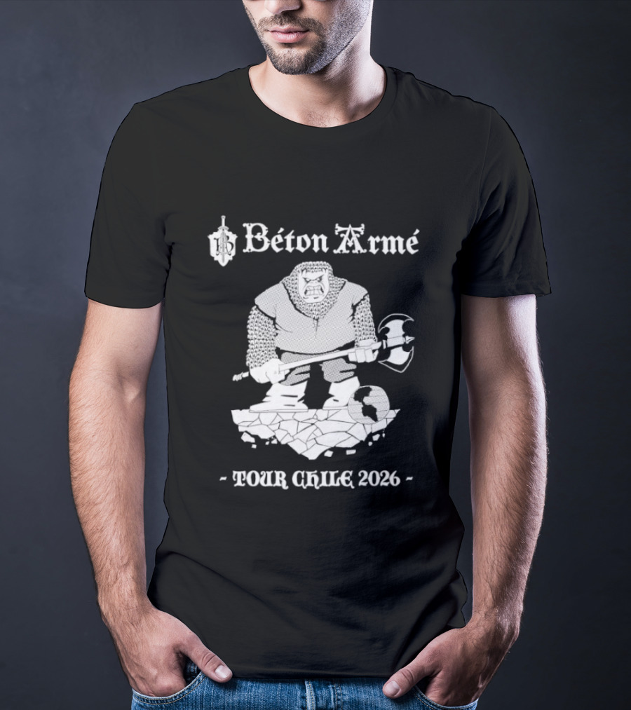 Béton Armé Tour Chile 2026 T-Shirt