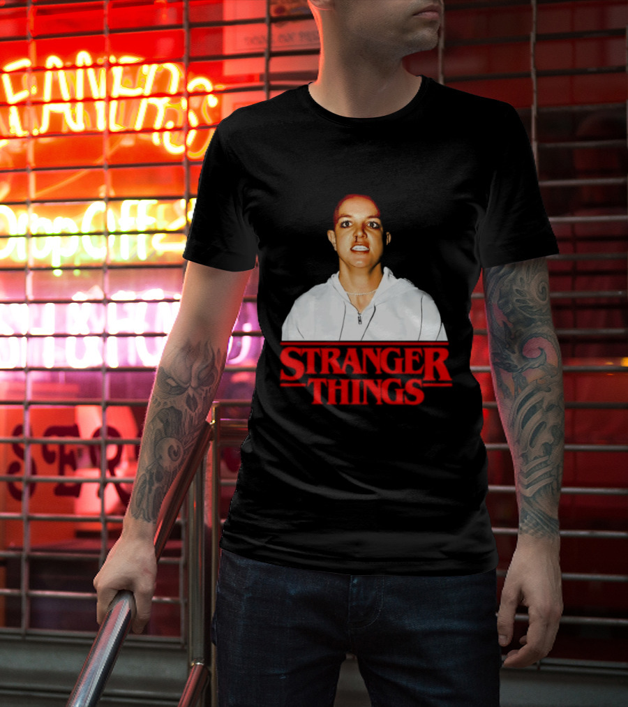 Britney Spears Stranger Things Pop Culture T-Shirt