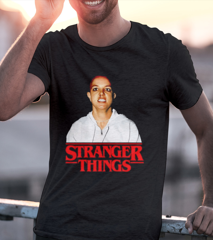 Britney Spears Stranger Things Pop Culture T-Shirt
