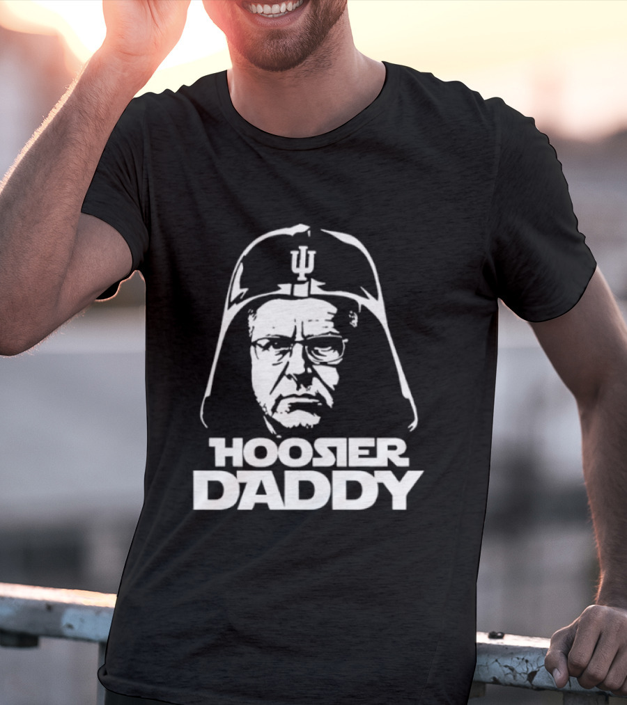 Hoosier Daddy Curt Cignetti Indiana Hoosiers Darth Vader T-Shirt