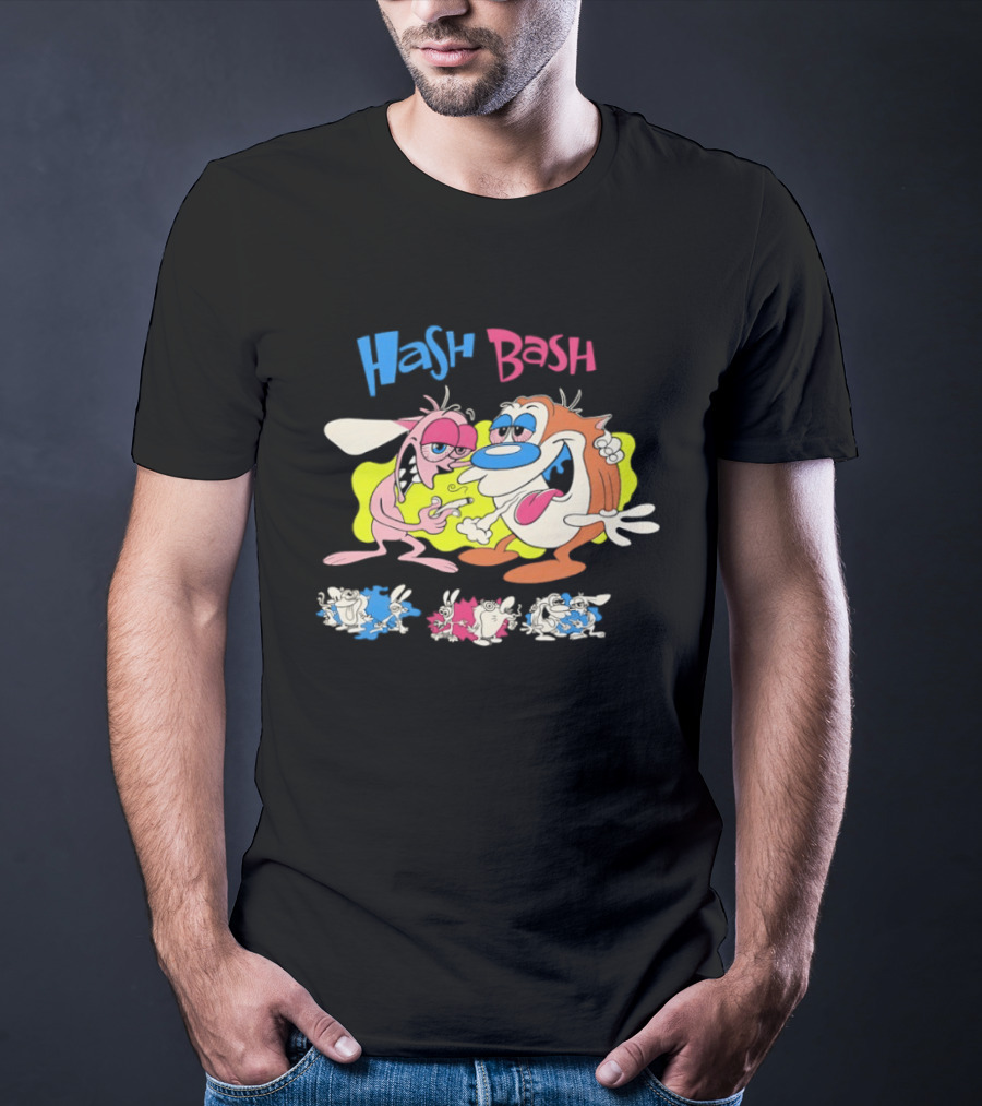 Hash Bash The Ren & Stimpy Show Series T-Shirt