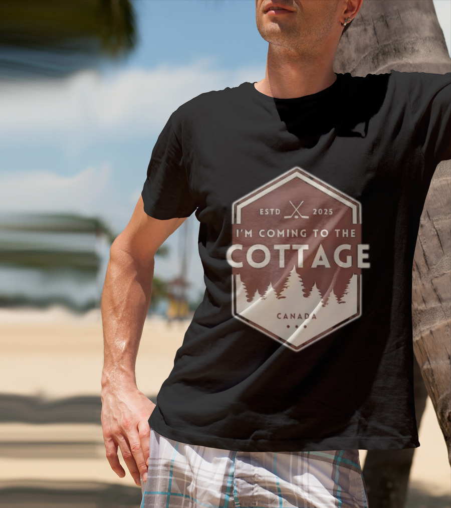 I'm Coming To The Cottage ESTD 2025 Canada T-Shirt