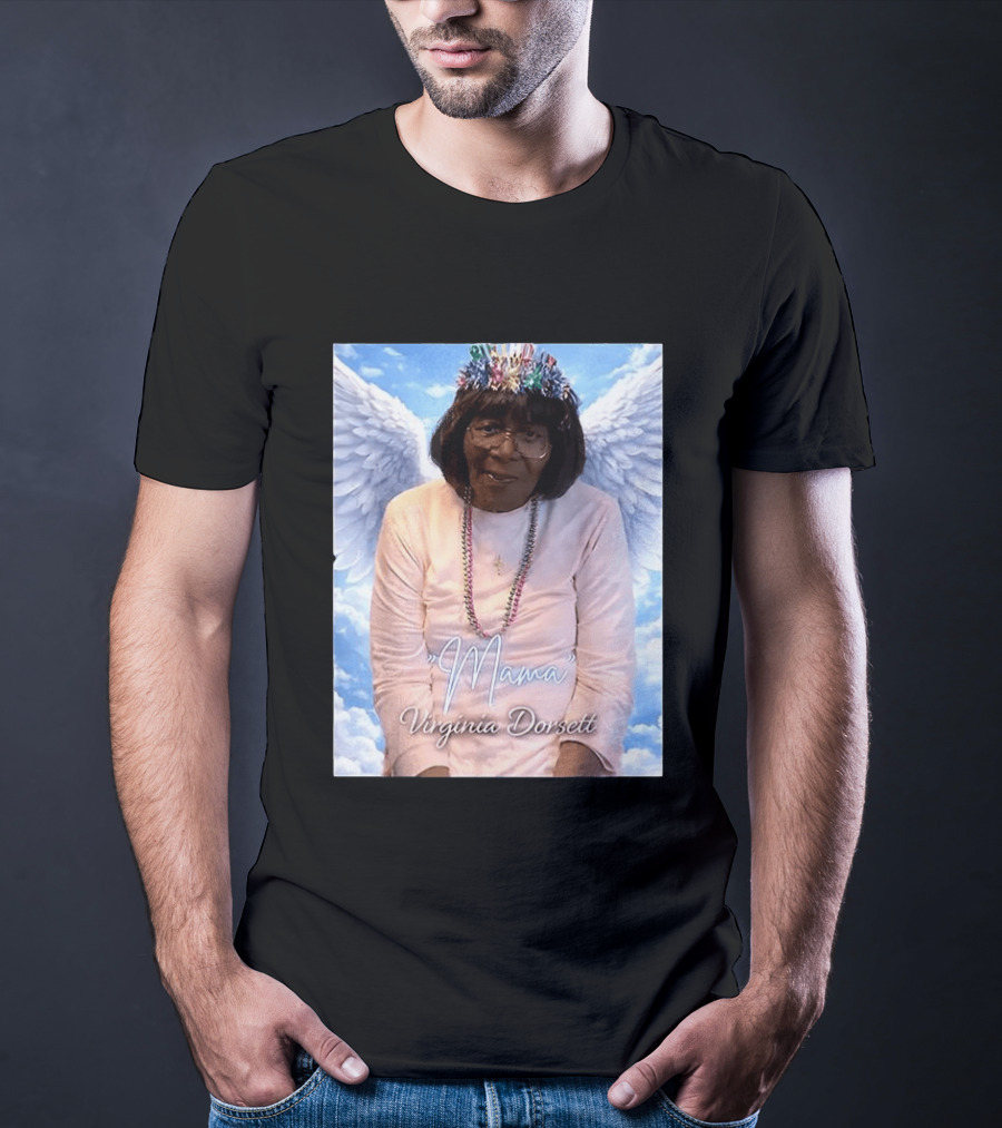 Mama Virginia Dorsett Angel Wings Celebration T-Shirt