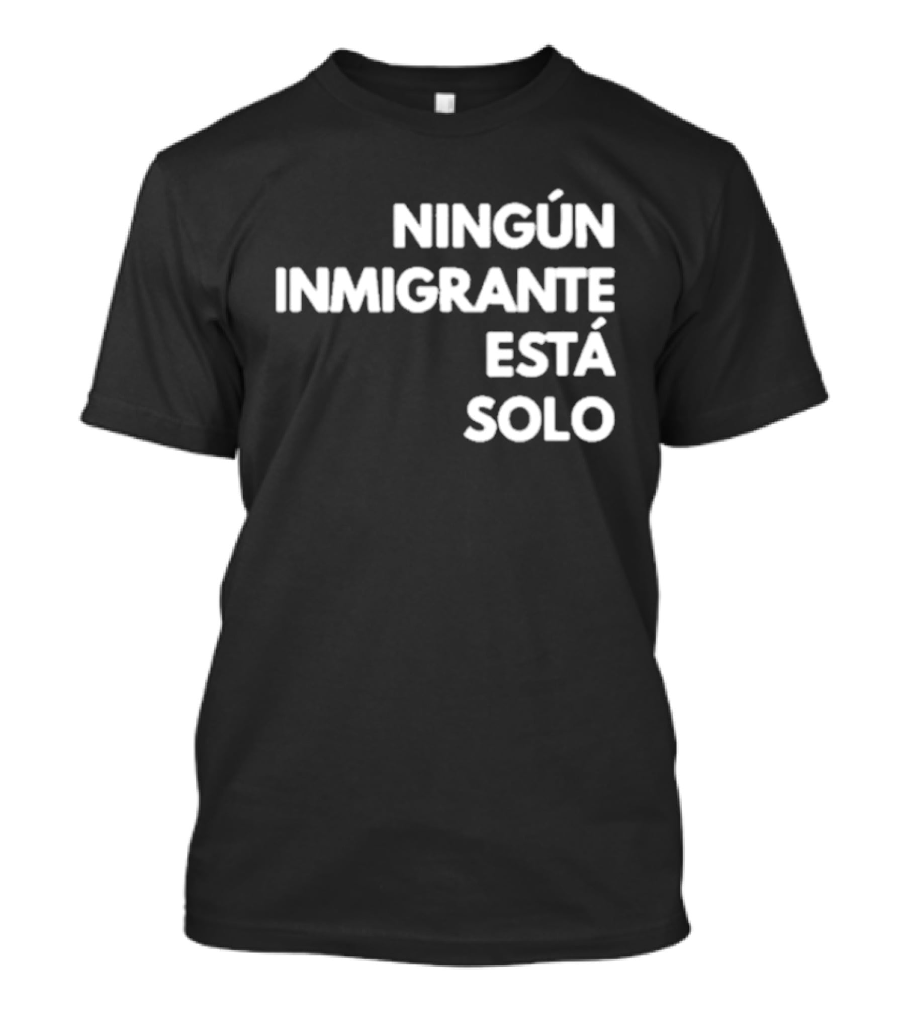 Mina Kimes Ningún Inmigrante Está Solo Message T-Shirt