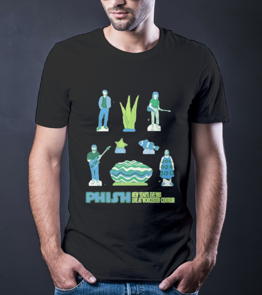 Phish New Year’s Eve 1993 Live At Worcester Centrum T-Shirt