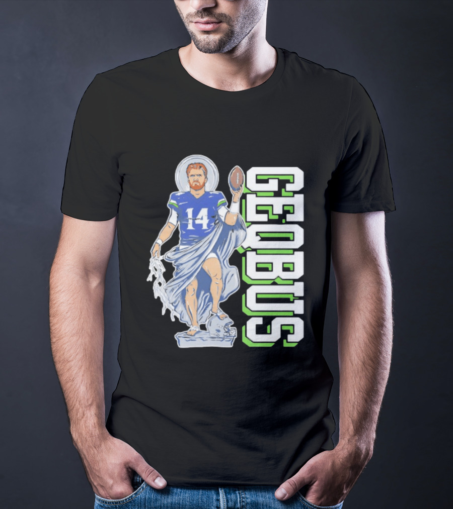 Sam Darnold Sea Geqbus Football Halo 14 Jersey T-Shirt