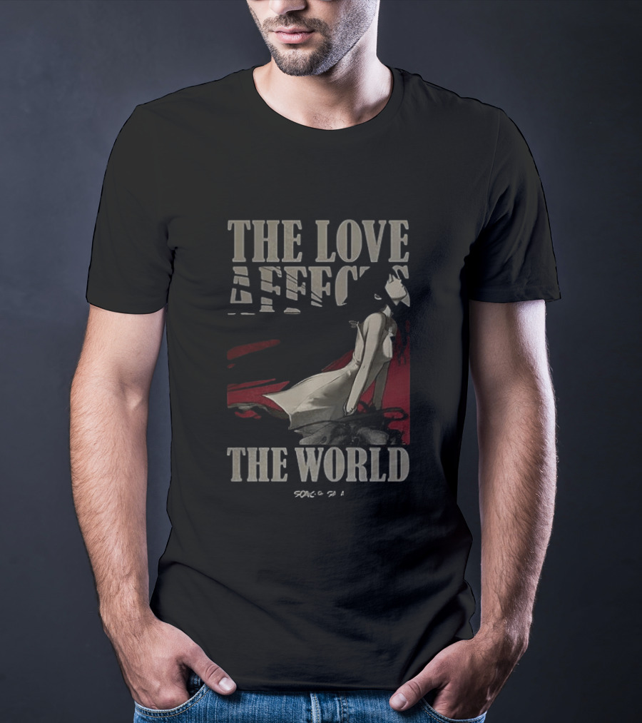 The Love Affects The World Vintage Statue Art Influence T-Shirt