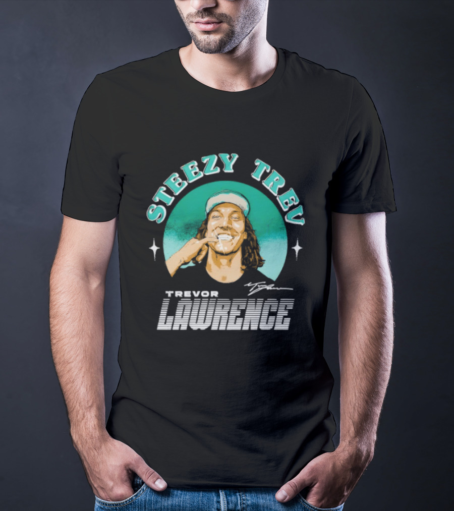 Steezy Trev Trevor Lawrence Signature Jacksonville T-Shirt