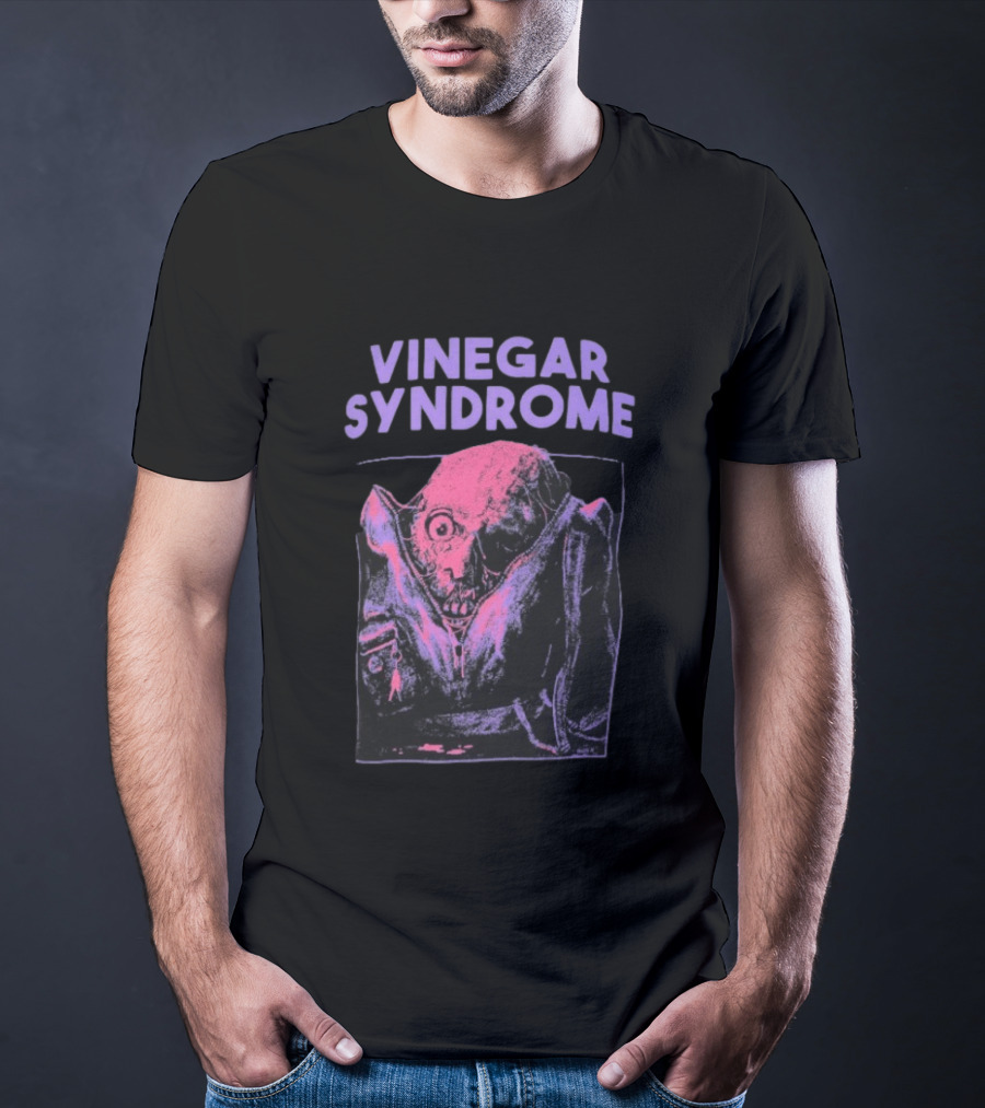 Vinegar Syndrome Horror Back To School Zombie Zipper Jacket T-Shirt