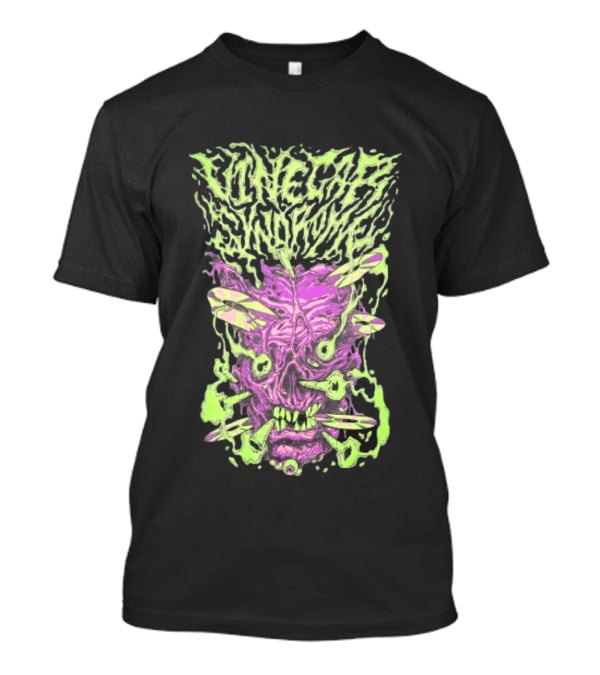 Vinegar Syndrome Blu Ray Melting Skull Joint Ritual T-Shirt