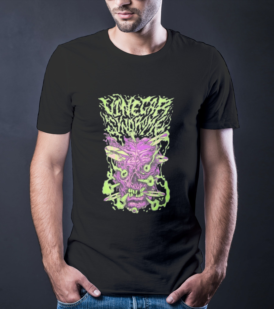 Vinegar Syndrome Blu Ray Melting Skull Joint Ritual T-Shirt