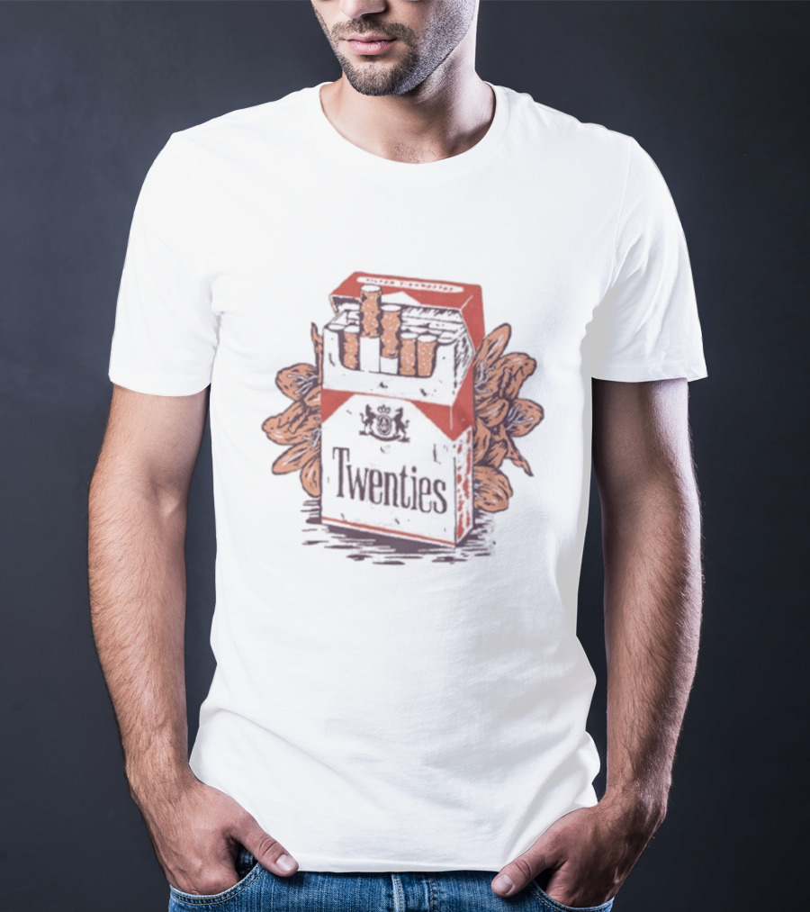 Aaron West And The Roaring Twenties Cigarettes Pack T-Shirt