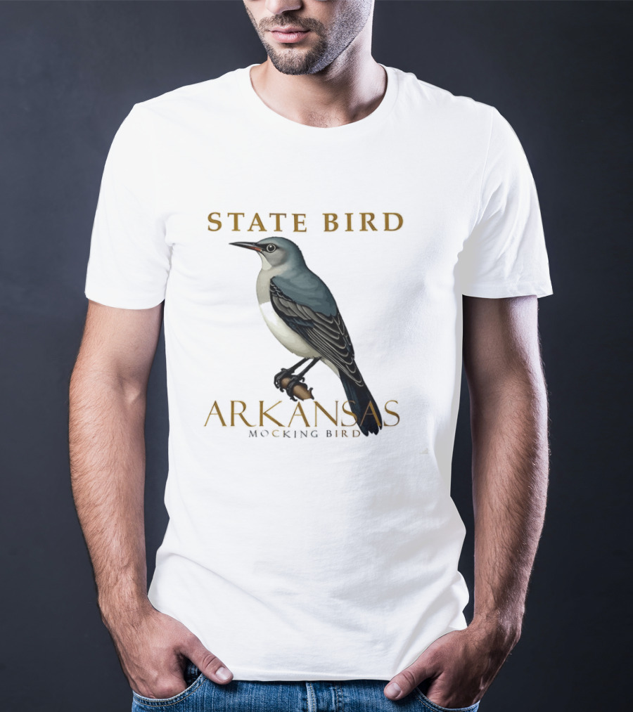 Arkansas State Bird Mockingbird T-Shirt