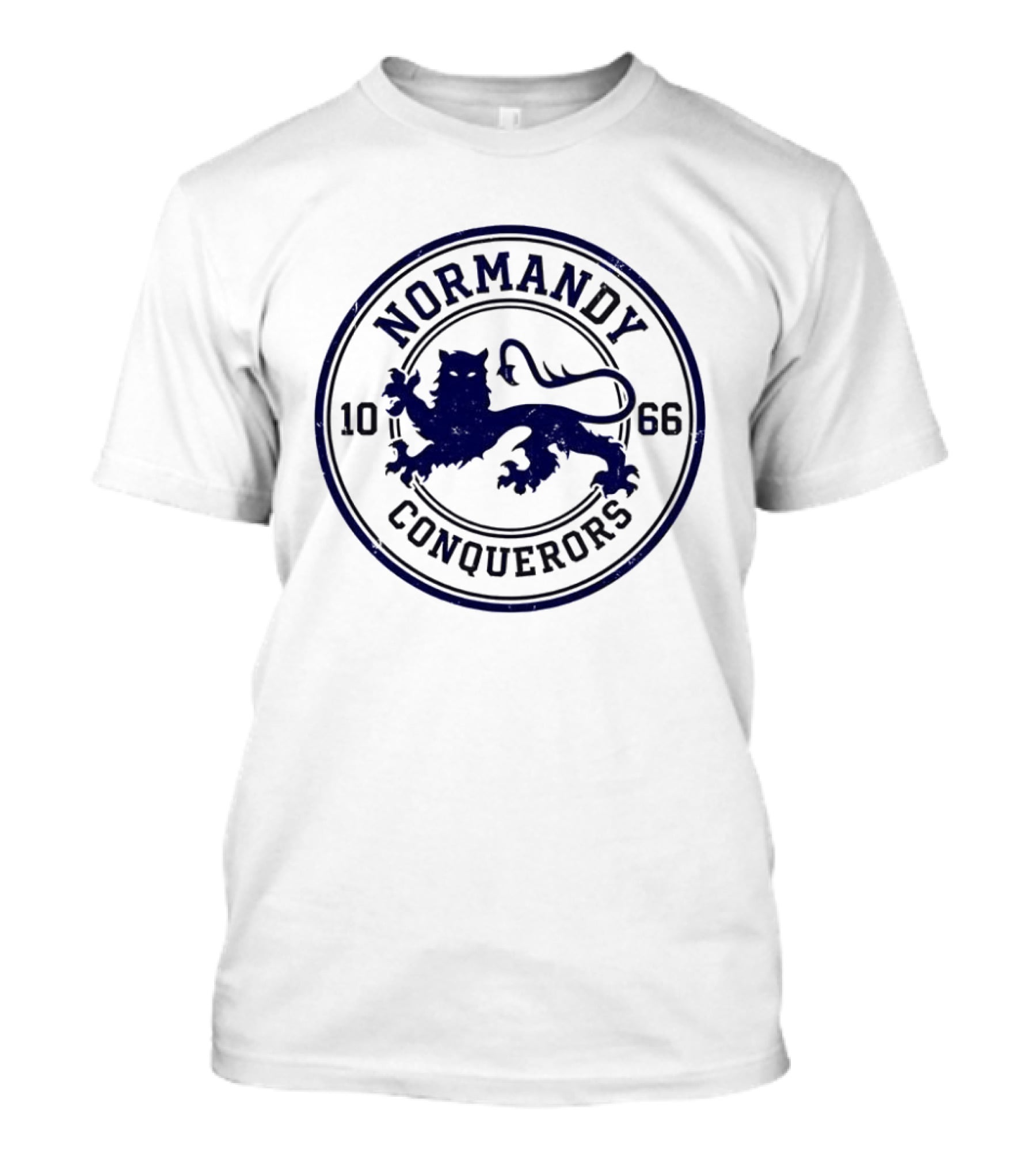 Normandy Conquerors 1066 Lion Emblem England History T-Shirt