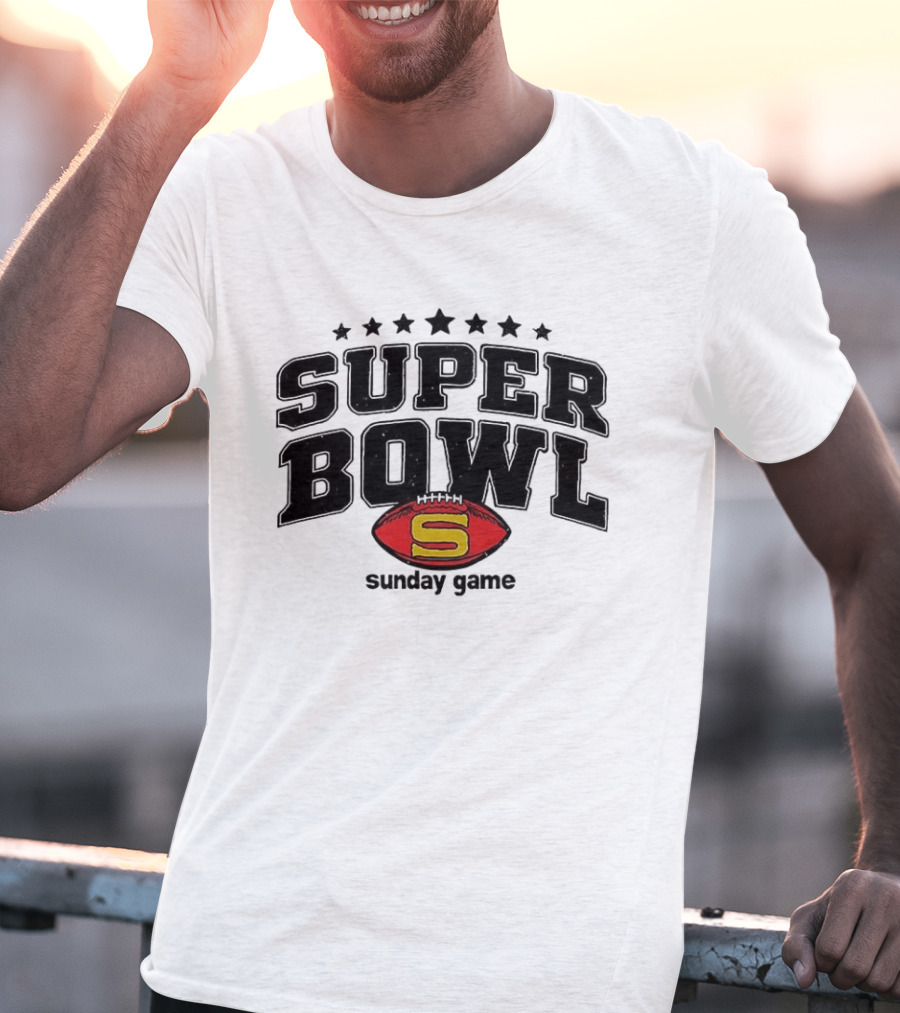 Super Bowl Sunday Game Classic Football T-Shirt