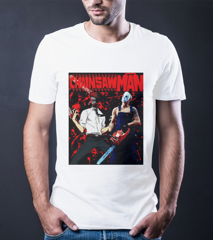 Chainsaw Man Shady Anime Horror T-Shirt