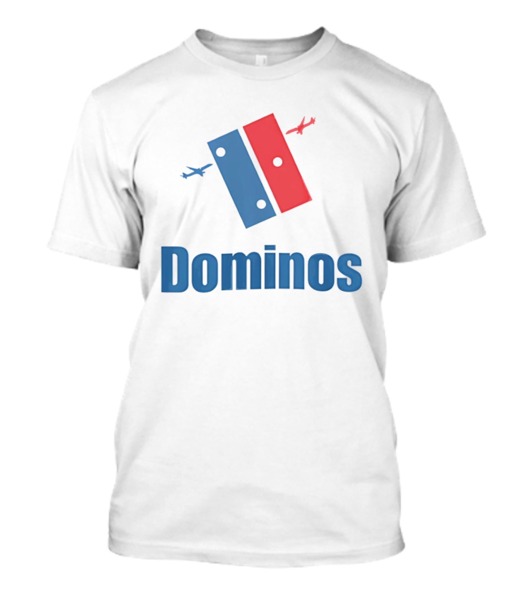 Dominos 9.11 Parody With Plane T-Shirt