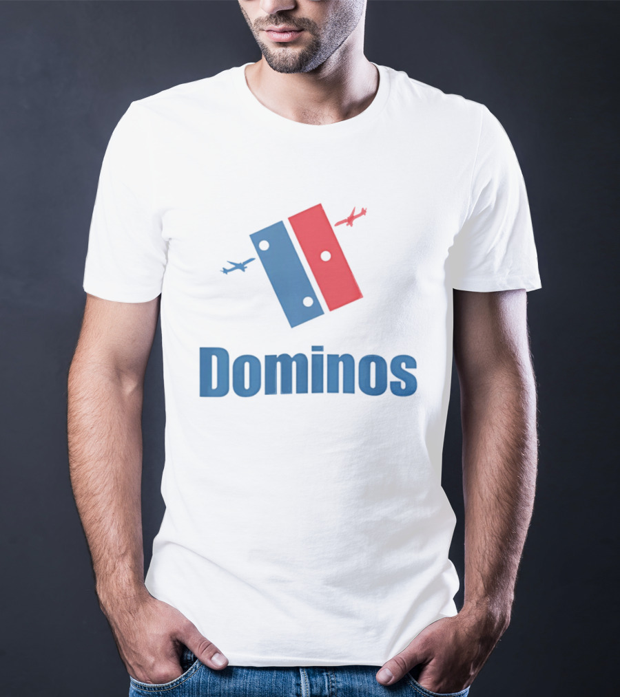 Dominos 9.11 Parody With Plane T-Shirt
