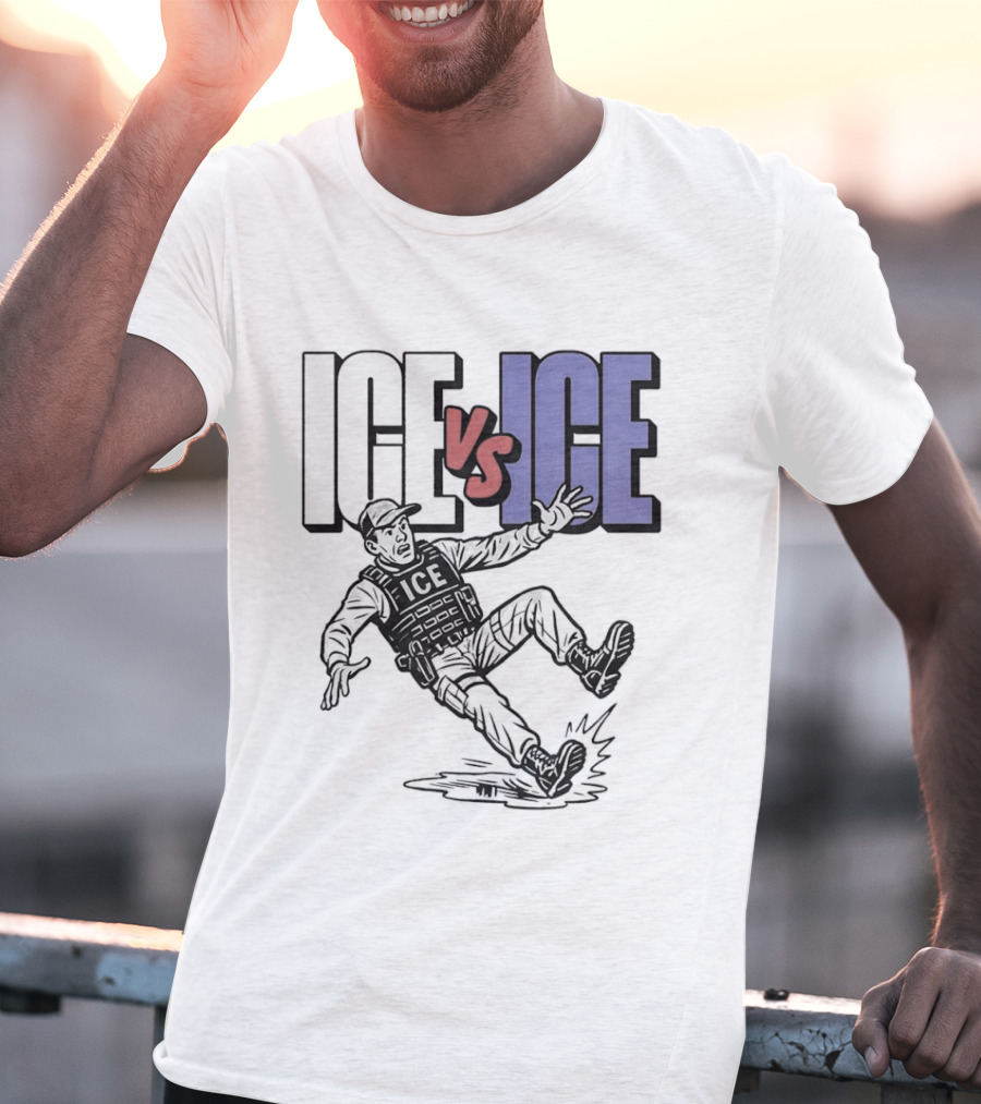 ICE Vs ICE 2026 Slippery Encounter T-Shirt