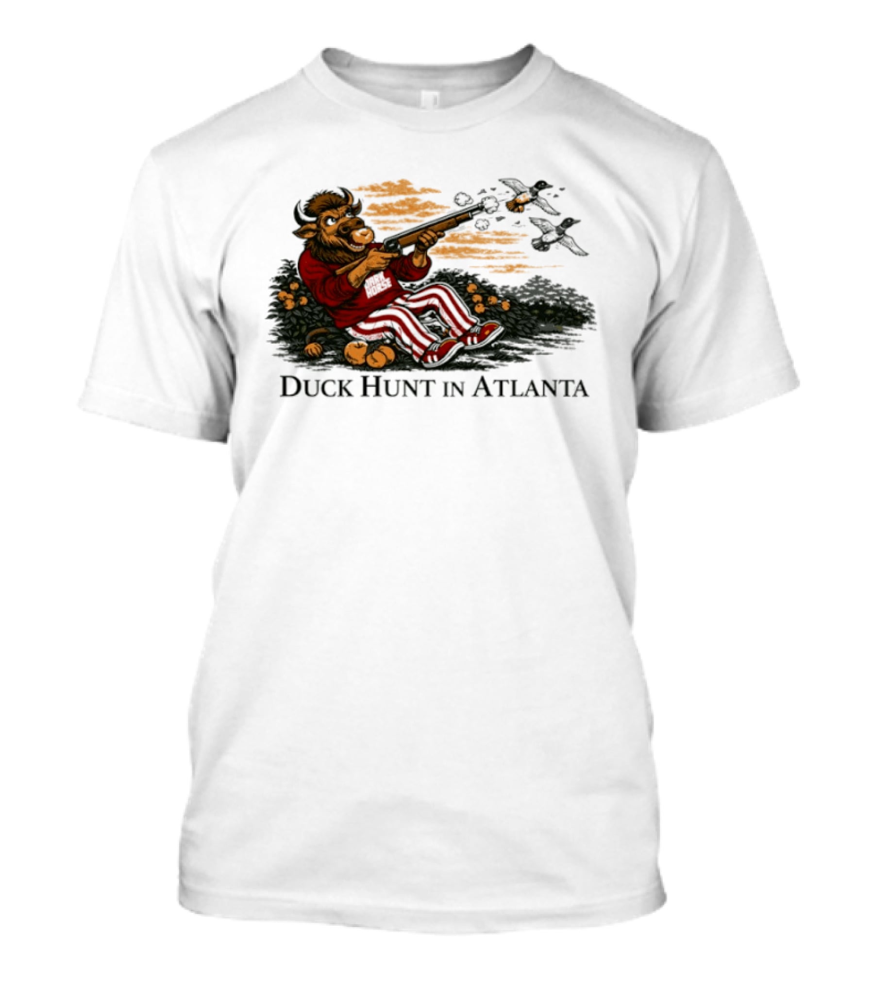 Indiana Hoosiers Duck Hunt In Atlanta Sports Fan T-Shirt