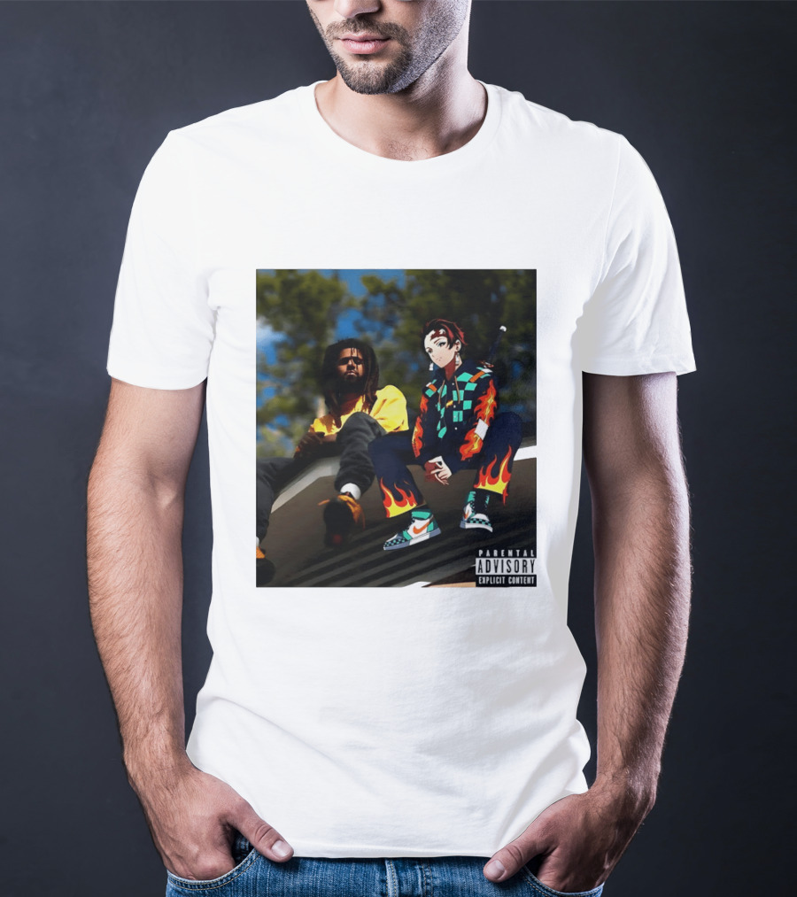 Forest Hills Scru Face Jean Tanjiro Kamado Parental Advisory Explicit Content T-Shirt