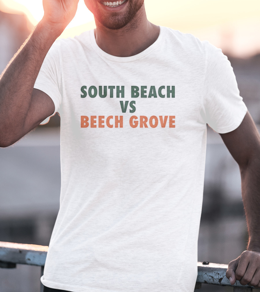 South Beach Vs Beech Grove Matchup Showdown T-Shirt