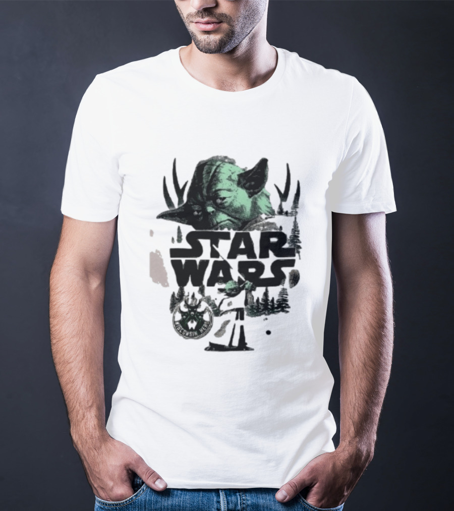 Star Wars Yoda Wisconsin Herd Crossover Collaboration T-Shirt
