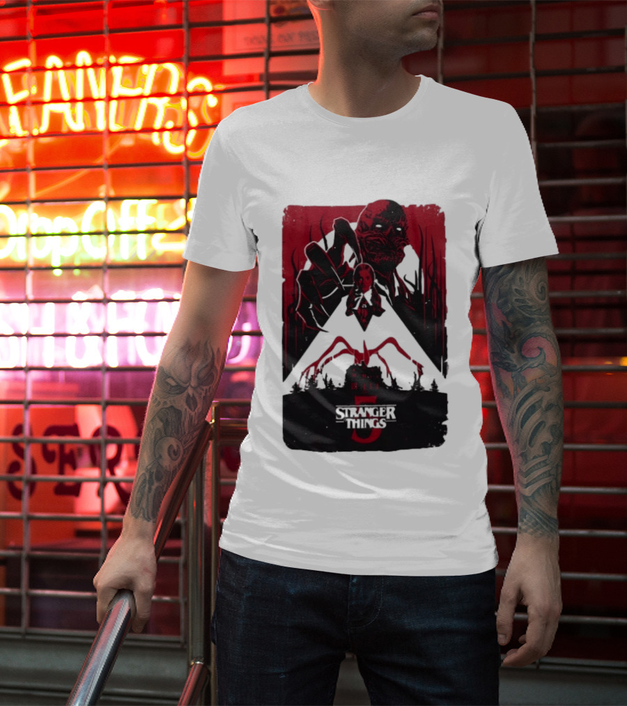 Stranger Things Season 5 Vecna Max Red T-Shirt