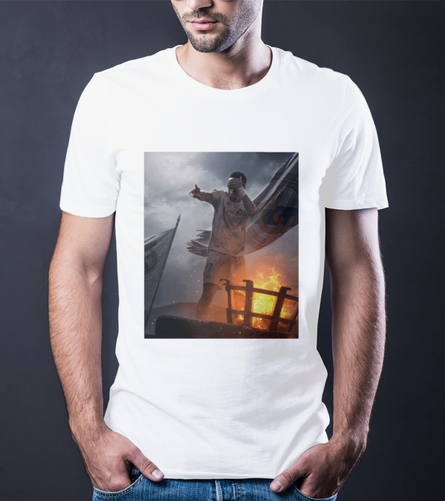 Vini Jr From Doubt To Destiny Real Madrid Football Legend T-Shirt